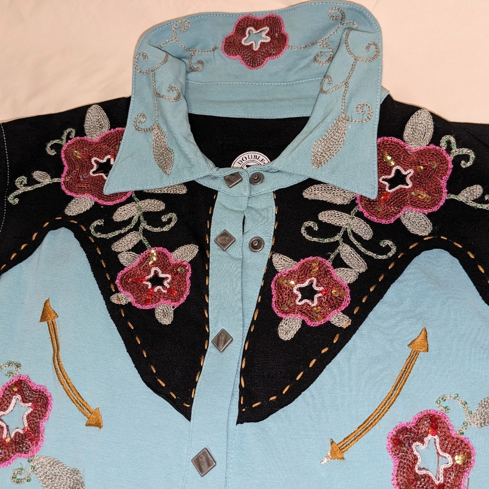 Double D Ranch Sleeveless Shirt Medium